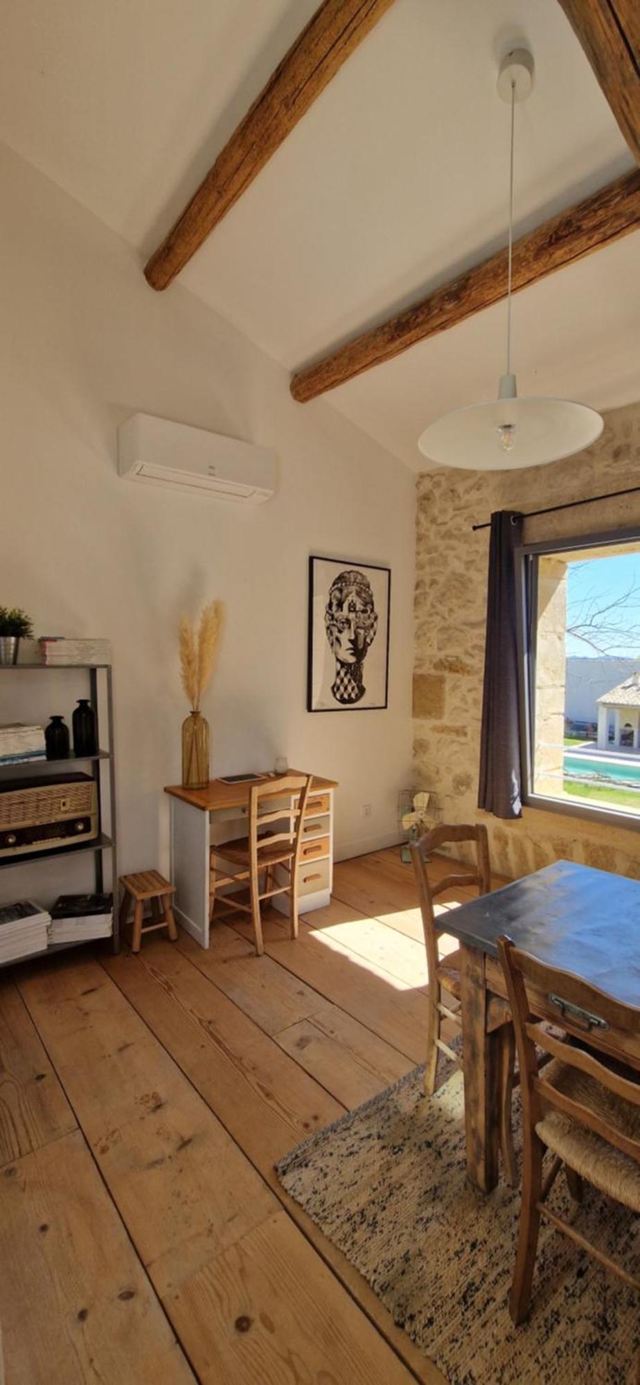 Appartement Dans Un Mas Provencal Renove Saint-Hilaire-dʼOzilhan Exteriér fotografie